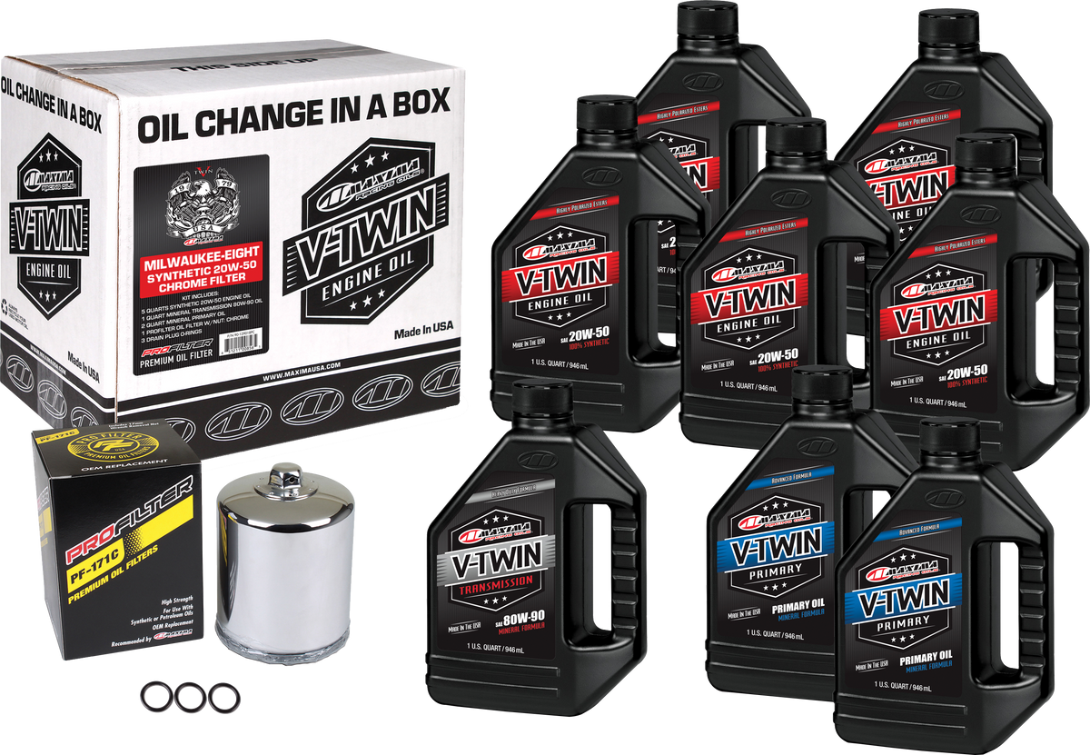 V-Twin Oil Change Kit