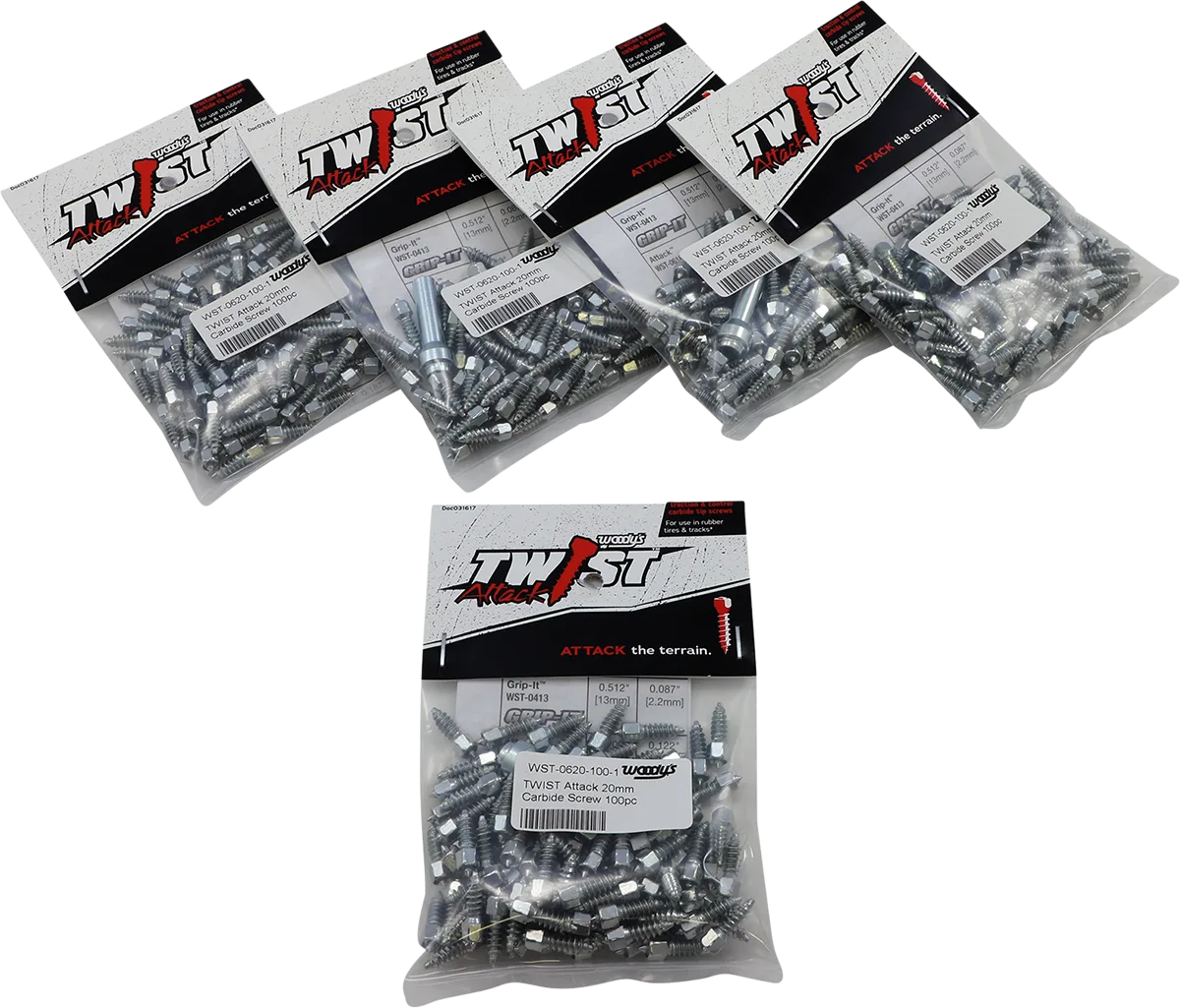 Twist Tire Screws