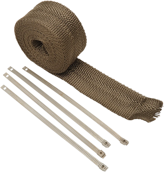 Lava Rock Exhaust Wrap Kit
