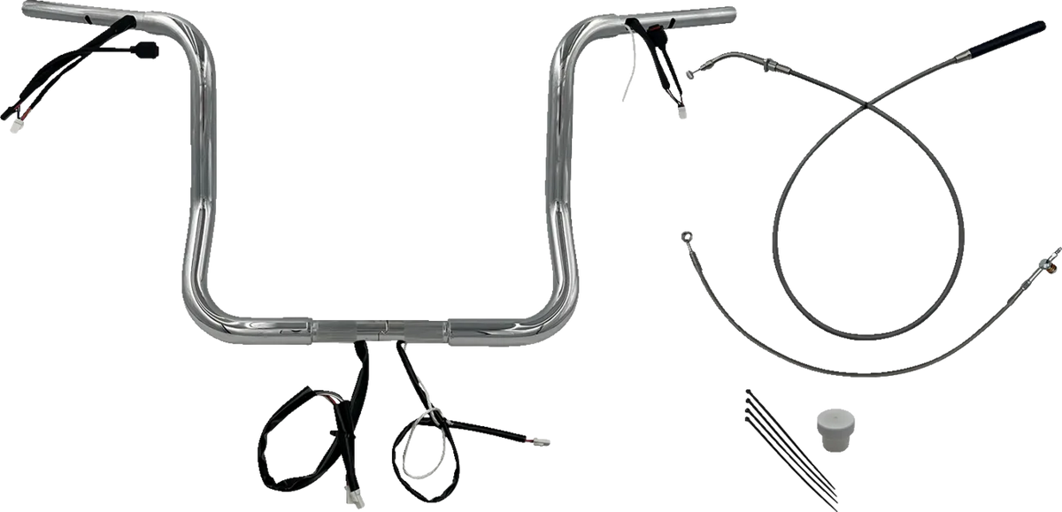 1-1/4" EZ Install Round Top Handlebar