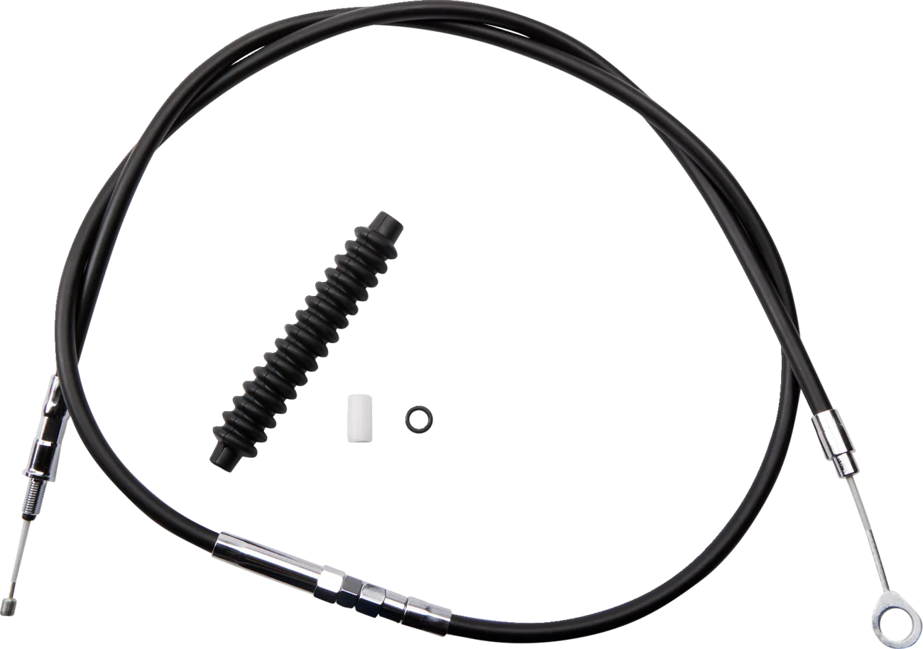 High-Efficiency Black Vinyl Clutch Cable