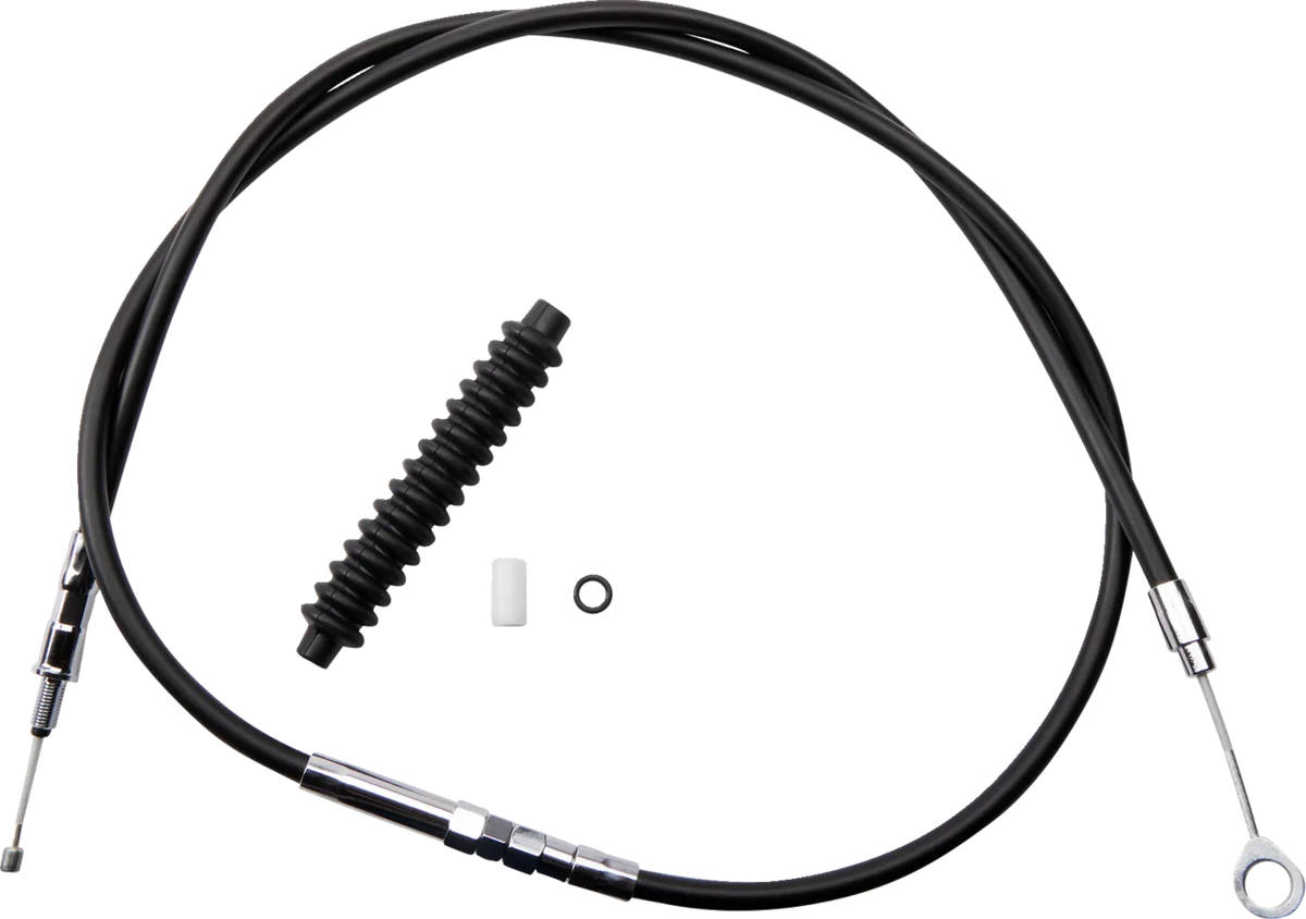 High-Efficiency Black Vinyl Clutch Cable
