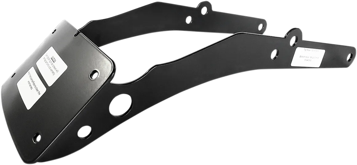 Curved License Plate Holder