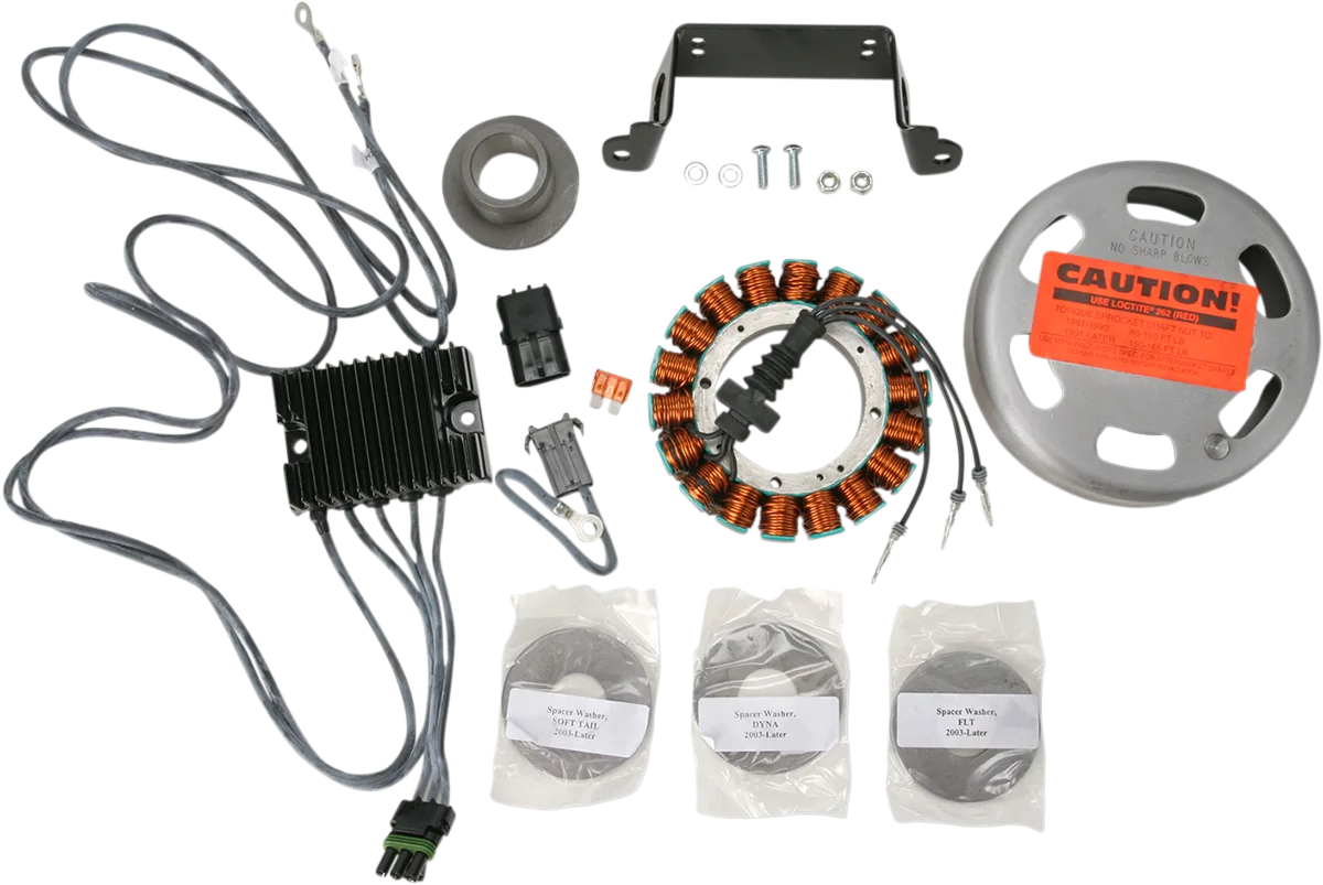 40A 3-Phase Charging System with Vented Rotor
