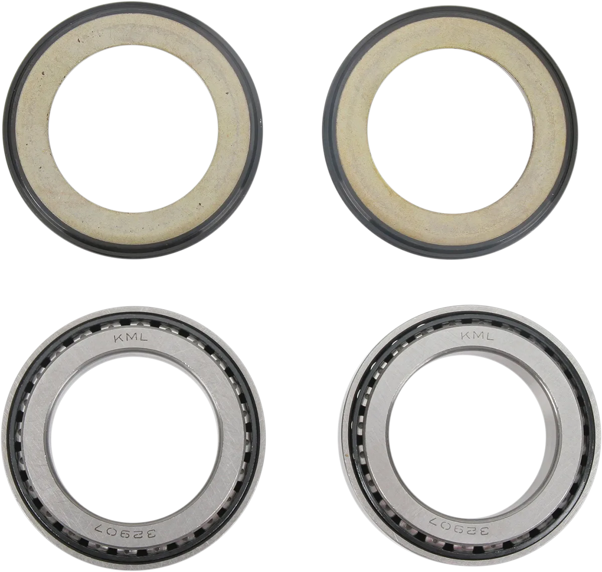Steering Stem Tapered Roller Bearings and Seals Kit