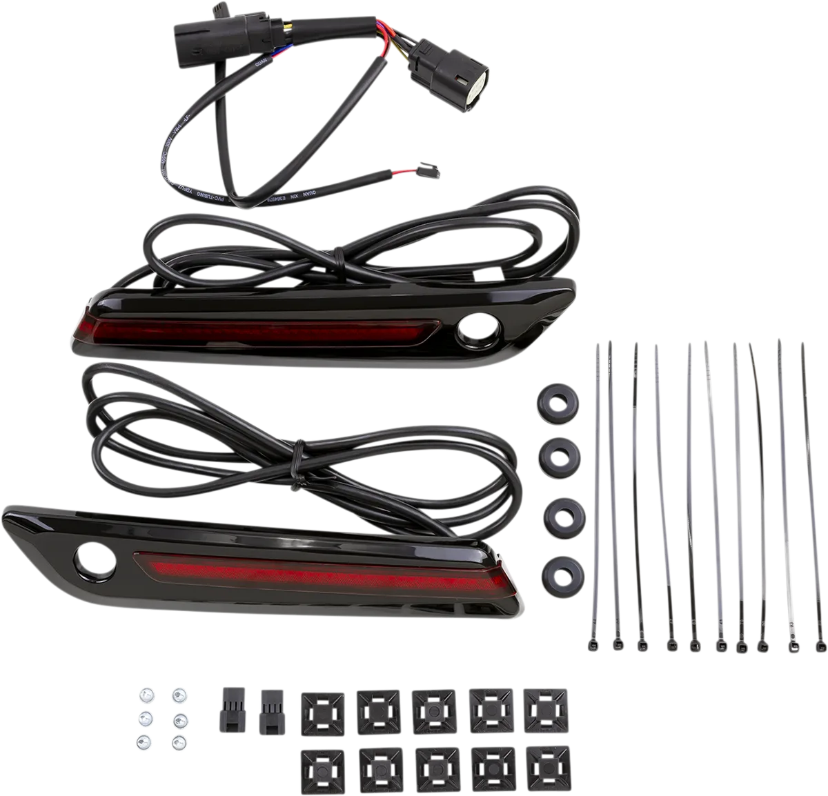 LED Saddlebag Hinge Covers