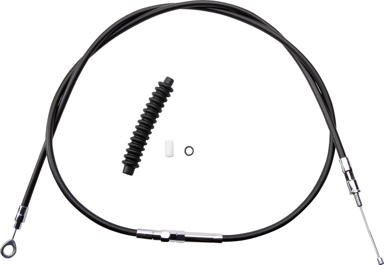 High-Efficiency Black Vinyl Clutch Cable