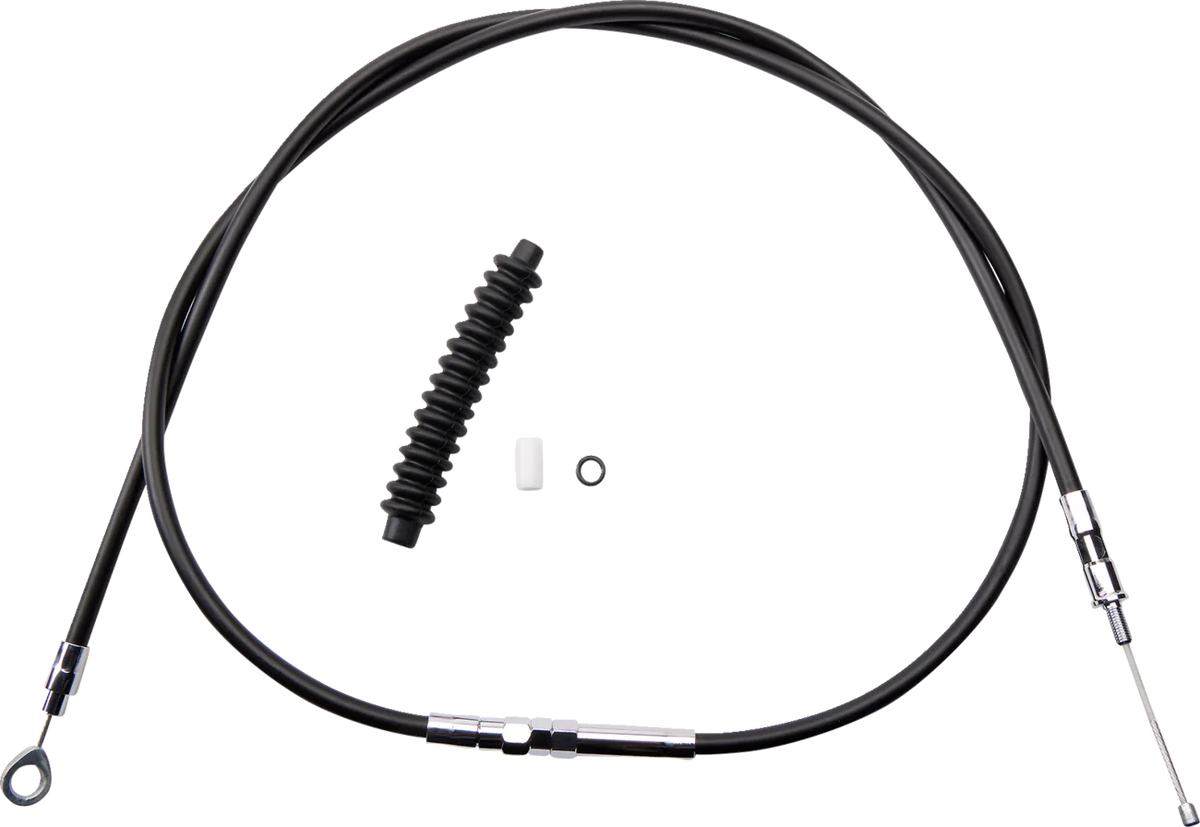 High-Efficiency Black Vinyl Clutch Cable
