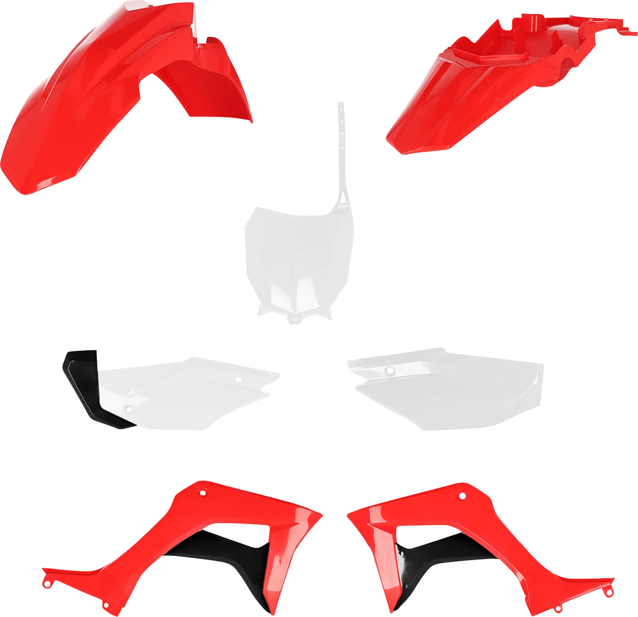 Full Replacement Plastic Kit For Honda