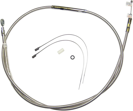 High-Efficiency Polished Stainless Clutch Cable