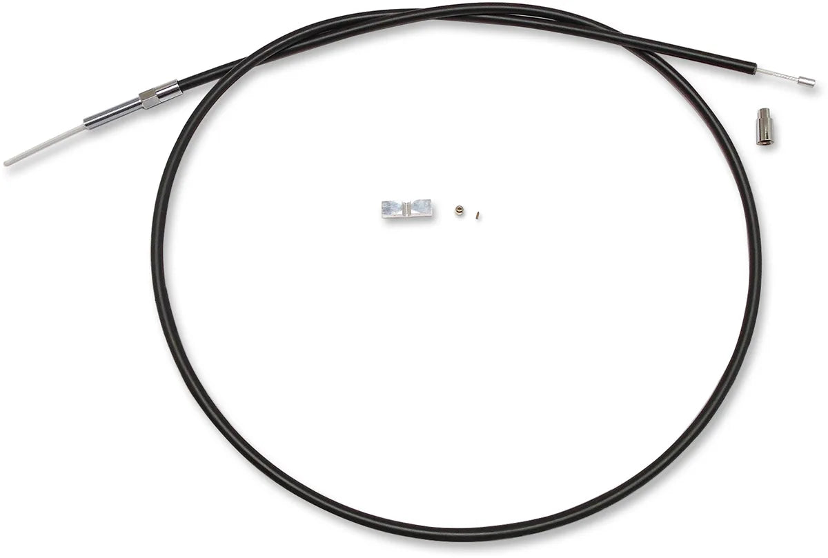 BYO™ Build Your Own™ Clutch Cable Kit - 74" - Big Twin - Black Vinyl