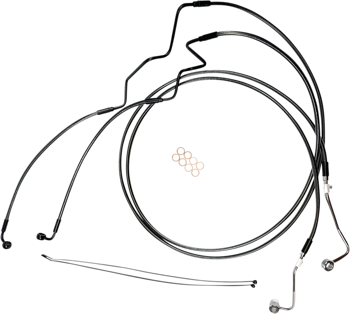 Designer Series Extended ABS Touring Lower Brake Line Kit