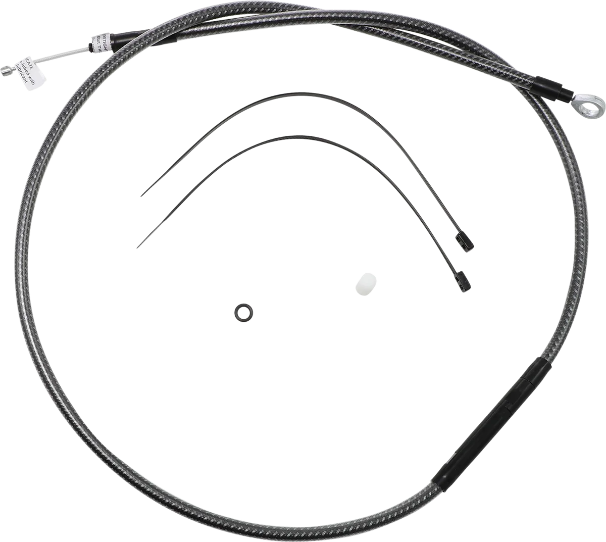 High-Efficiency Polished KARBONFIBR Clutch Cable