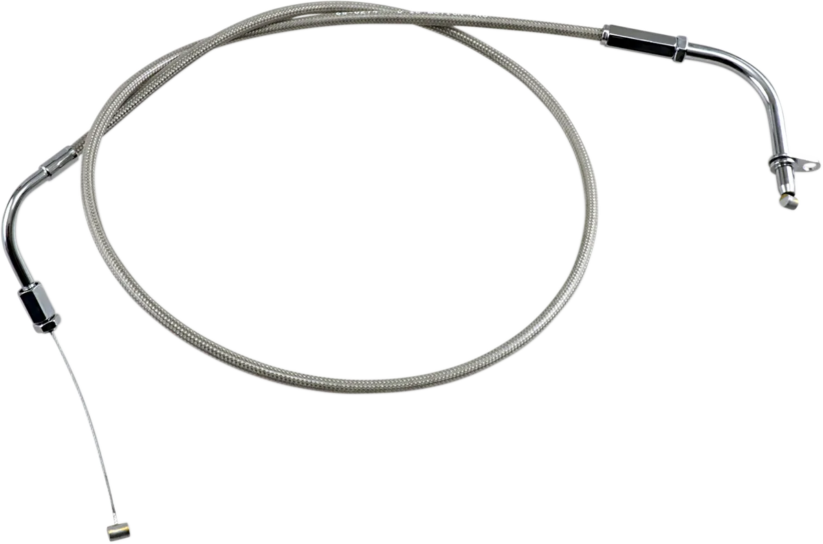 Armor Coat Stainless Steel Throttle/Idle Cable for Cruisers
