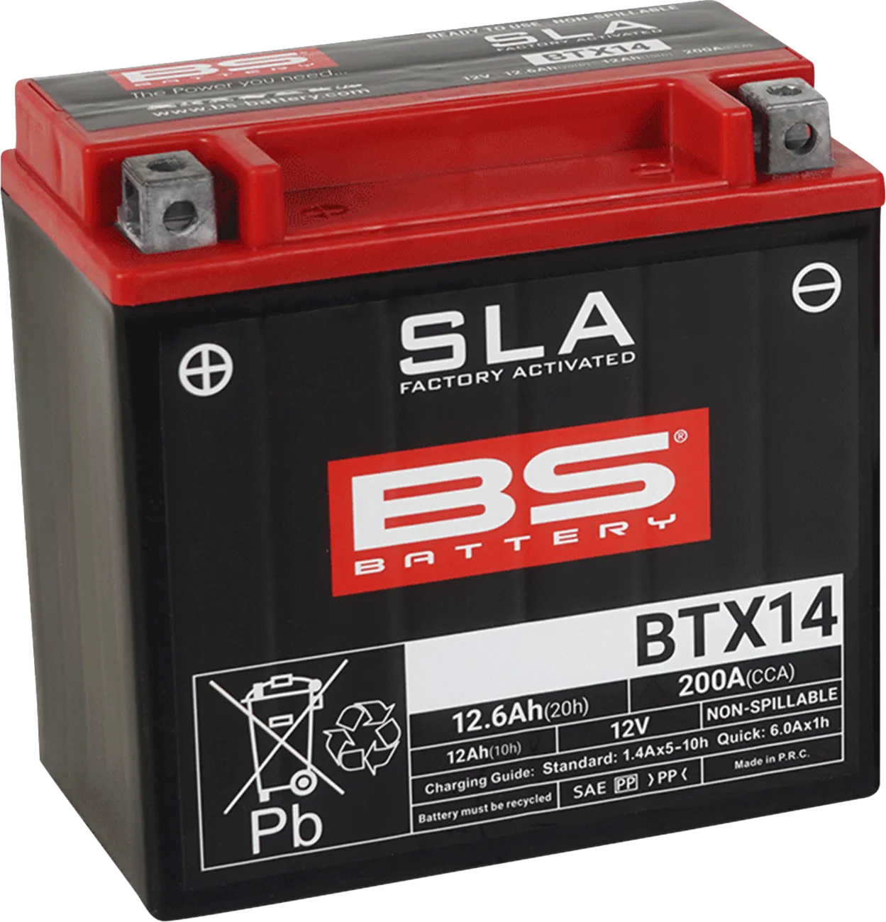 SLA Factory- Activated AGM Maintenance-Free Battery