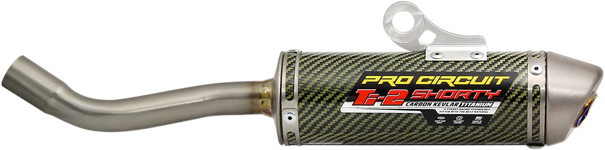 Ti-2 Shorty Slip-On Silencer