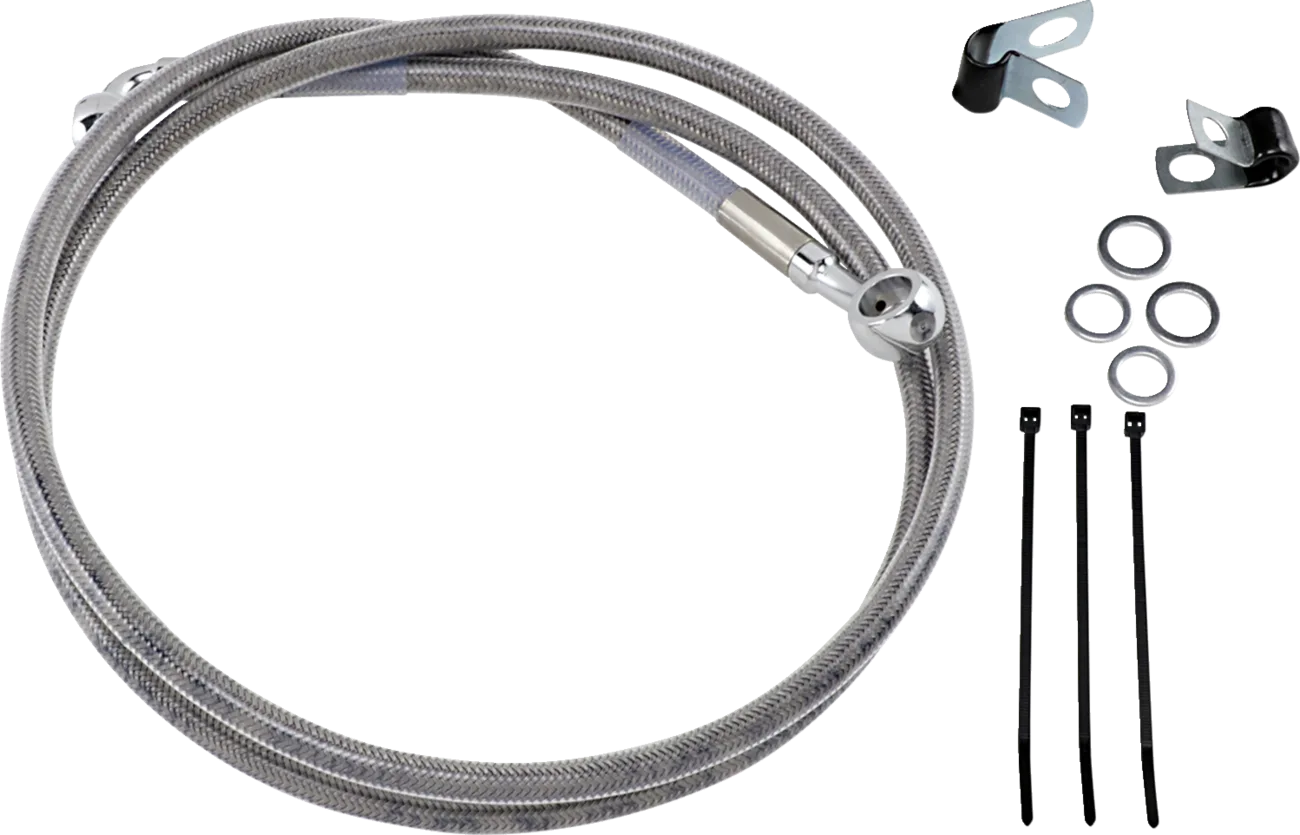 Extended Length Stainless Steel Brake Line Kit