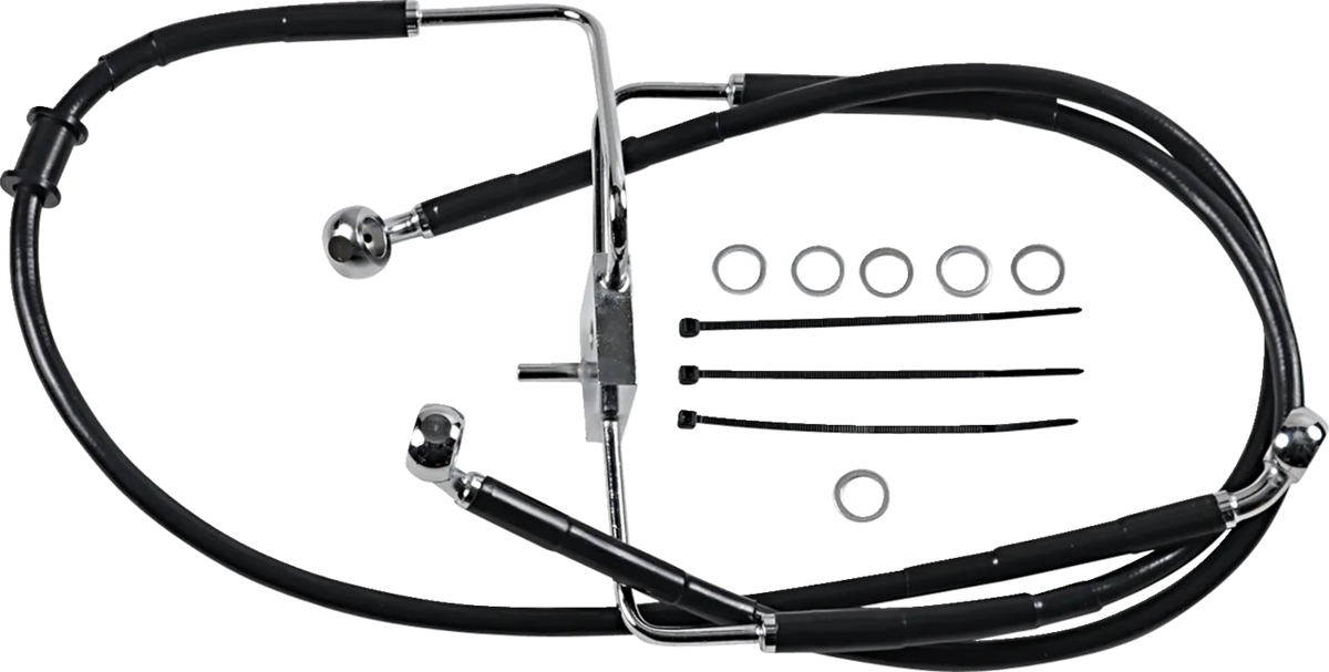 Extended Length Stainless Steel Brake Line