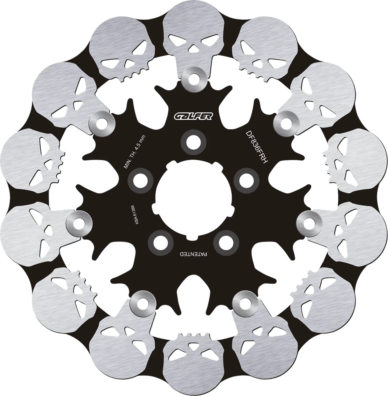 Skull Brake Rotor