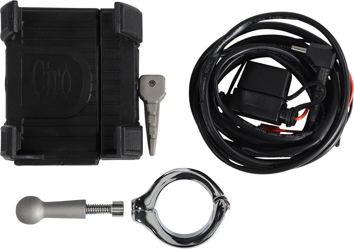 Smartphone/GPS Holder with Charger