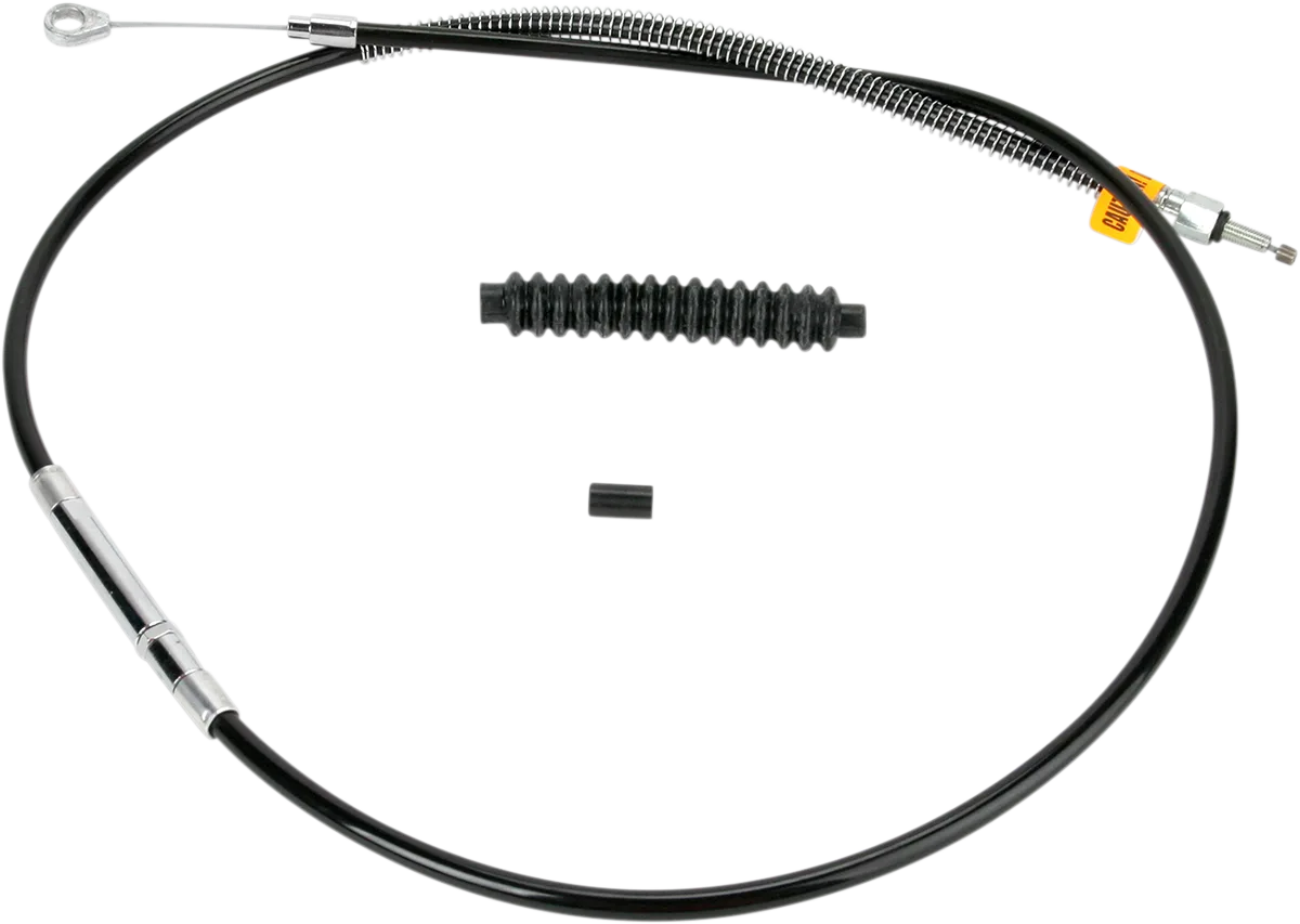 High-Efficiency Black Vinyl Clutch Cable