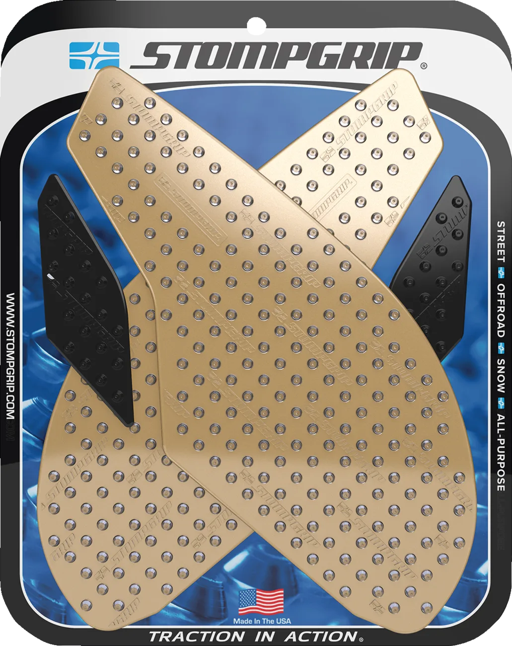 Volcano Profile Traction Pad Tank Grips