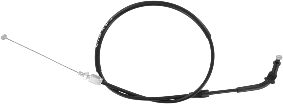 Black Vinyl Throttle Cable