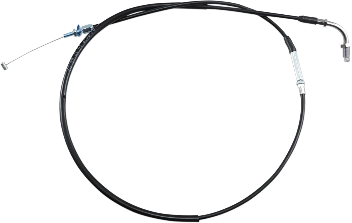 Black Vinyl Throttle Cable