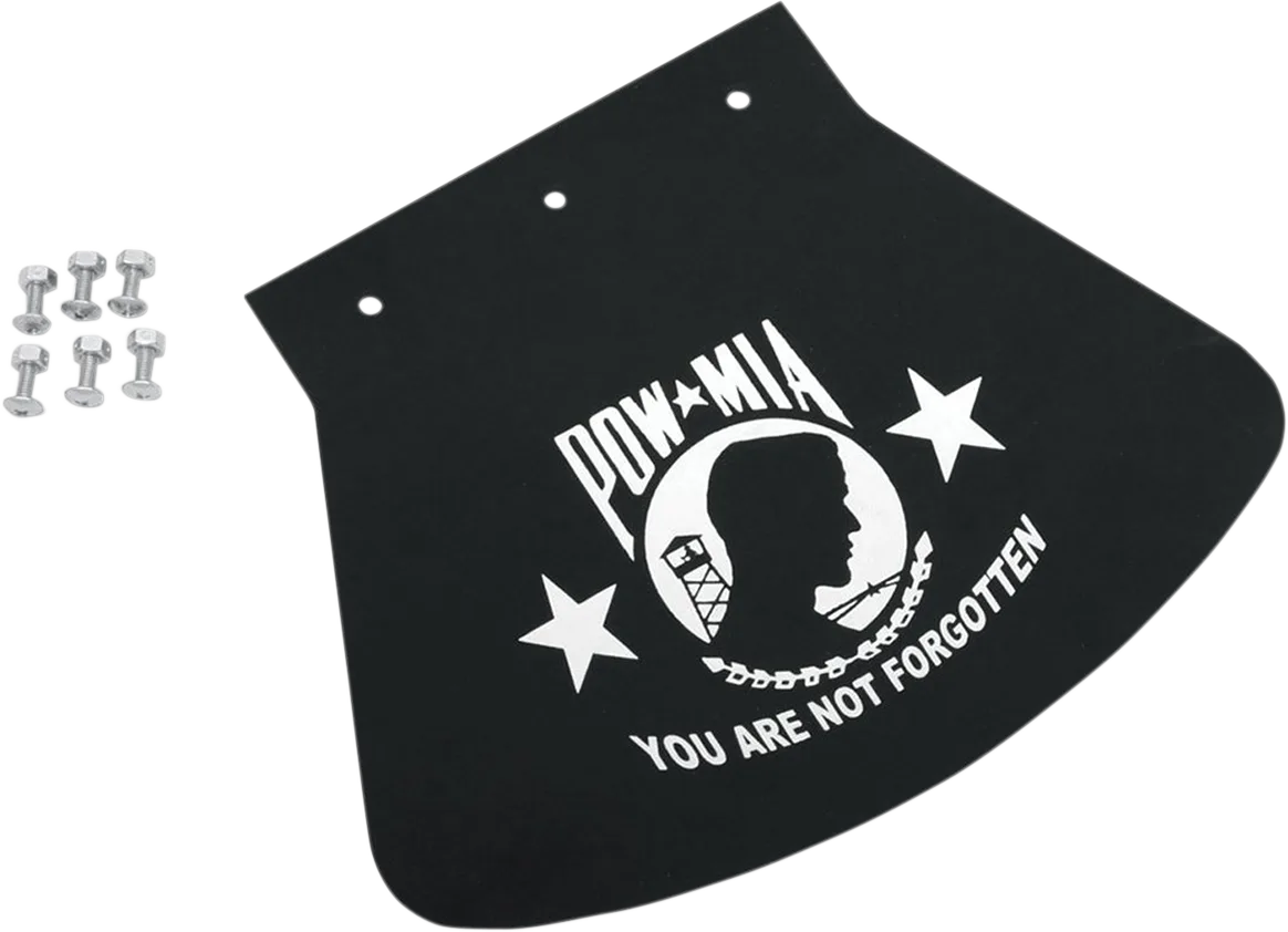Large Mud Flap — POW-MIA