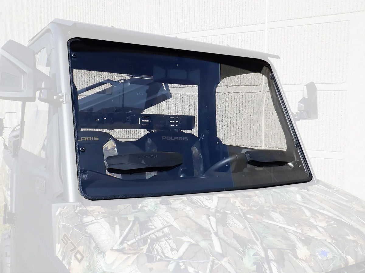 Front Poly Windshield - Full Fixed Vented