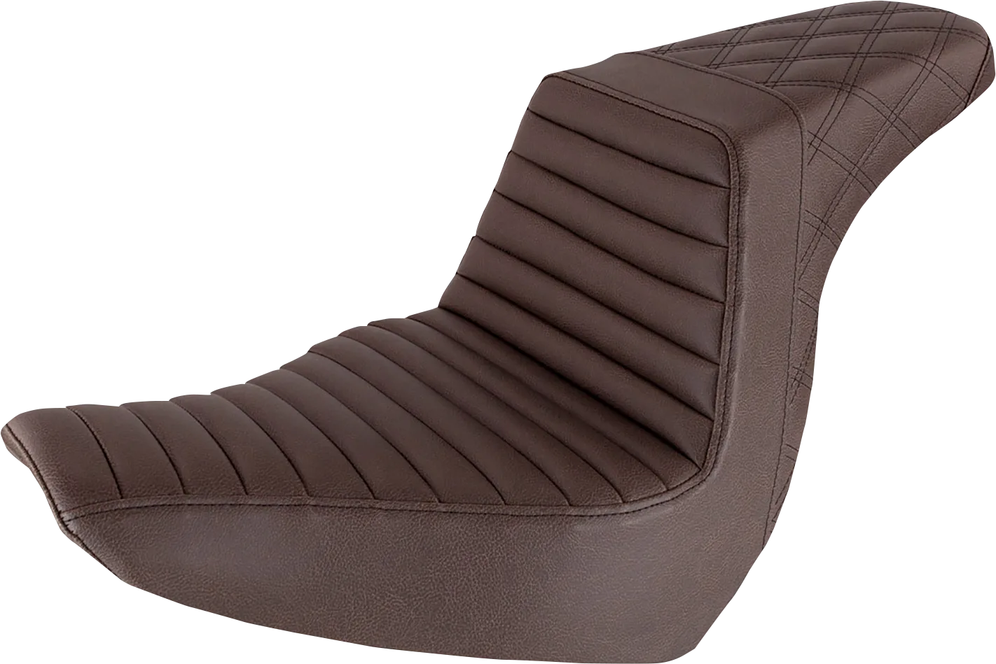 Step-Up Seat — Front Tuck-n-Roll/Rear Lattice Stitch