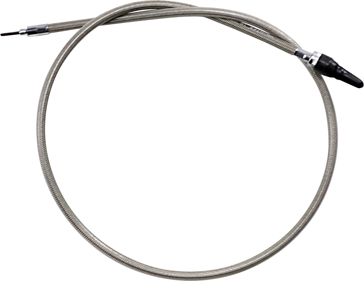 Armor Coat Braided Stainless Steel Speedometer Cable for Harley-Davidson