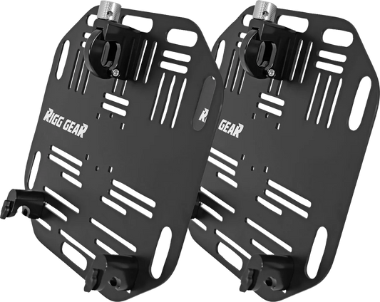 RiggGear Quick Release Saddlebag Plates