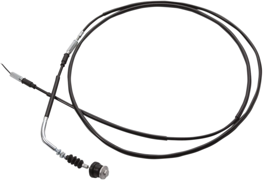 Black Vinyl Throttle Cable