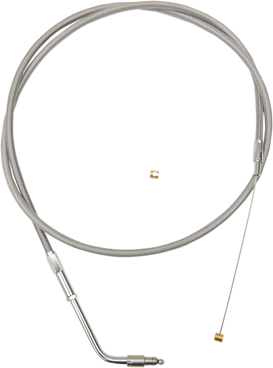 Stainless Braided Handlebar Throttle Cable