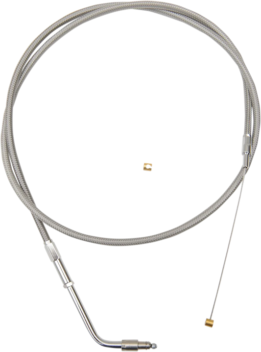 Stainless Braided Handlebar Throttle Cable