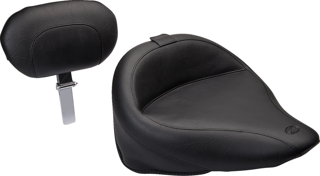 Wide Solo Seat with Removable Backrest