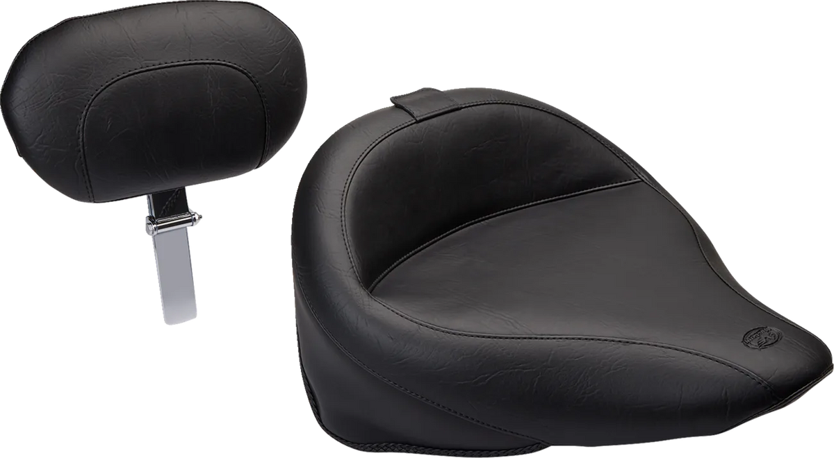 Wide Solo Seat with Removable Backrest