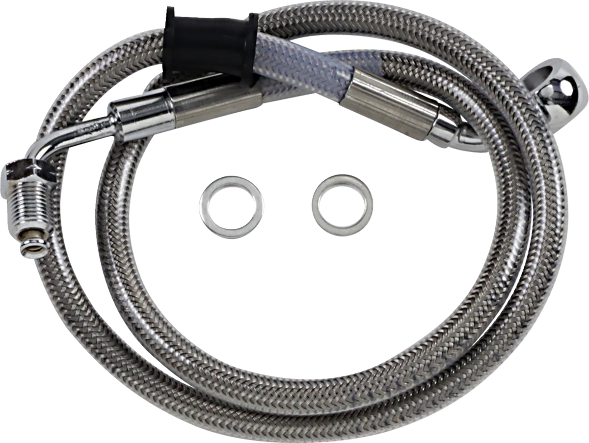 Extended Length Stainless Steel Brake Line