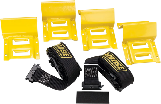 Wheel Chock and Tie-Down Strap Kit