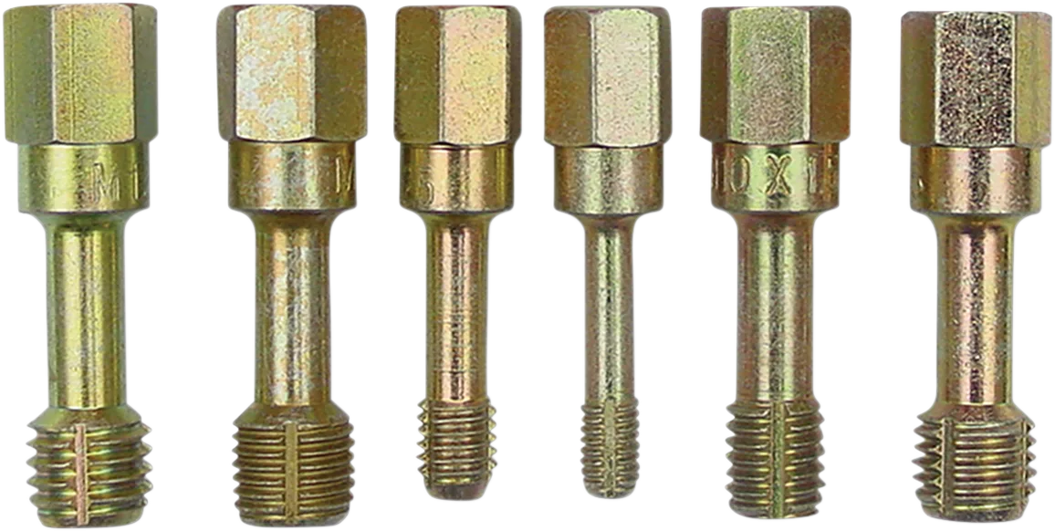 Metric Thread Restorer Tap Set