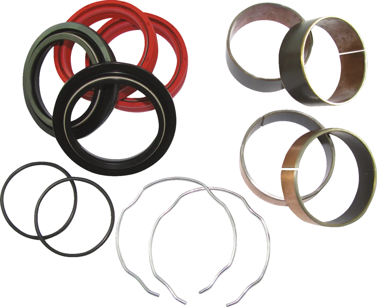 Fork Bushings and Seals Kit