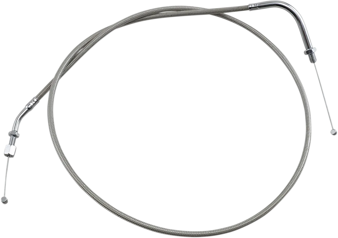 Armor Coat Stainless Steel Throttle/Idle Cable for Cruisers