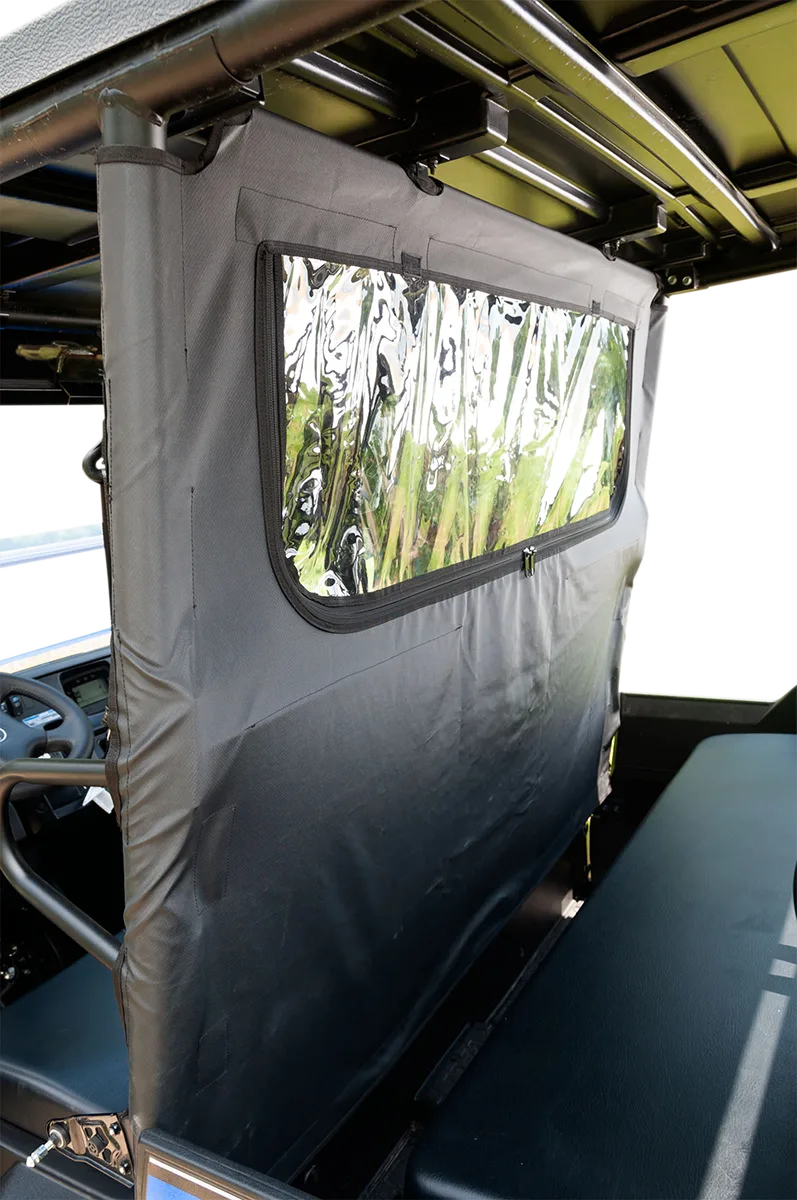 Soft Rear Windshield and Dust Panel