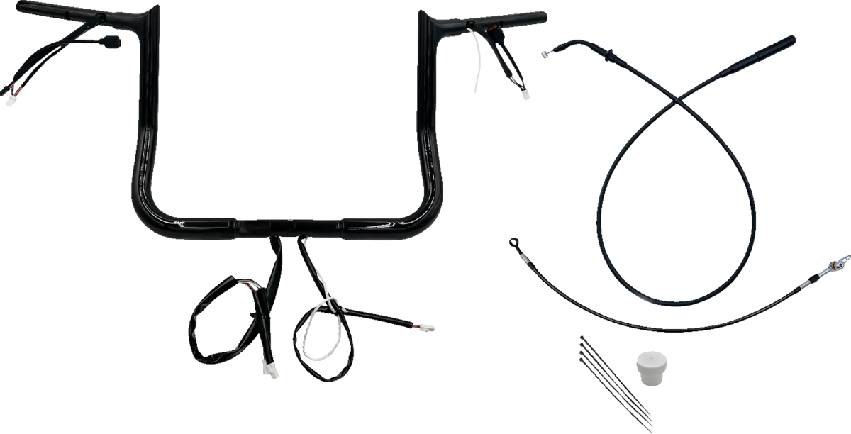 1-1/4" EZ Install Pointed Top Handlebar