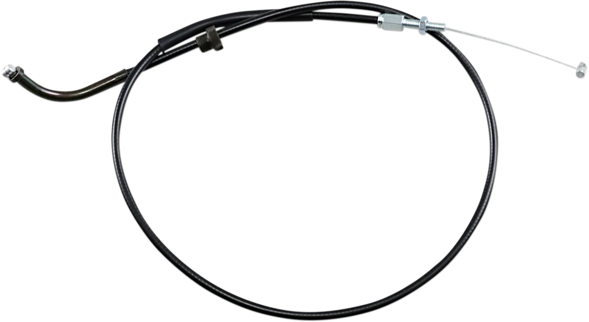 Black Vinyl Throttle Cable