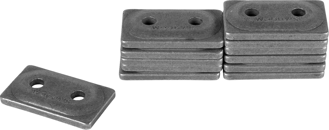 Double Digger® Aluminum Support Plates