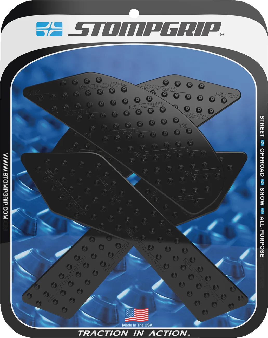 Volcano Profile Traction Pad Tank Grips