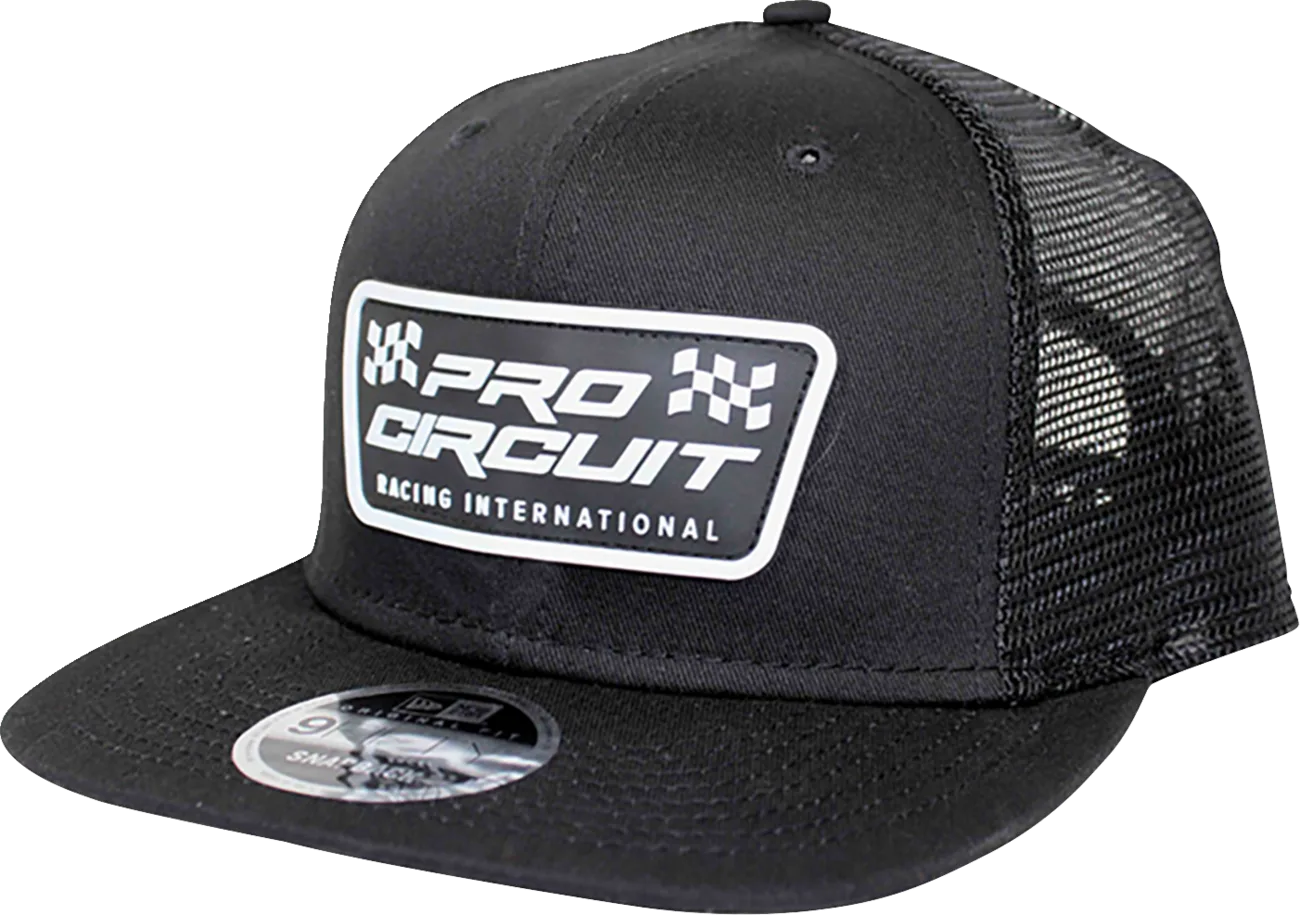 Checkered Flag Patch New Era Hat