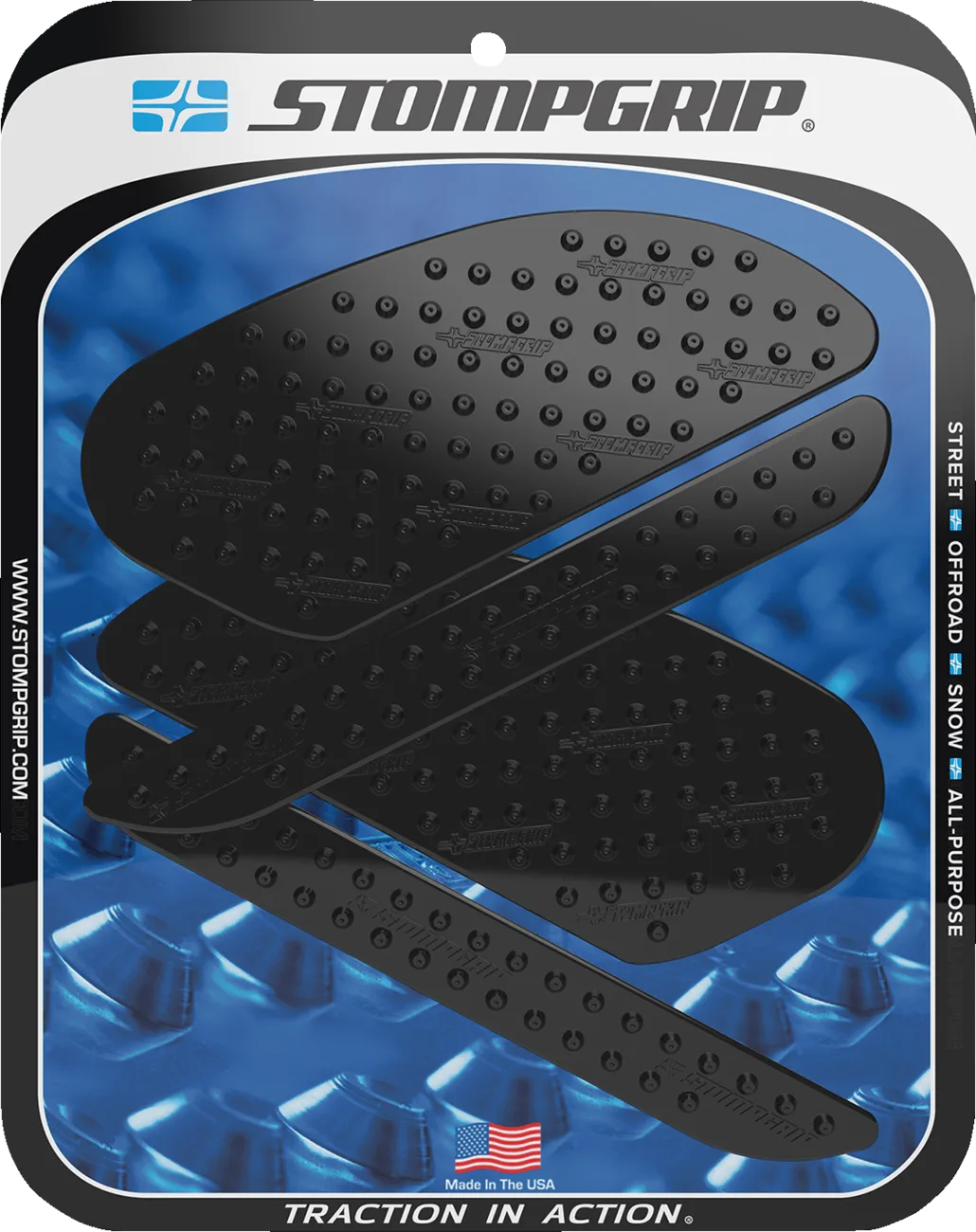 Volcano Profile Traction Pad Tank Grips